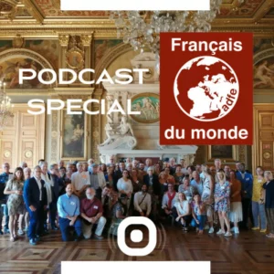 Le Samedi 27 Aout 2022, la radio des Français dans le monde a installé son studio dans l'un des trés beaux salons de réceptions de l'Hôtel de Ville de Paris à l'occasion de l'Assemblée générale des Français du monde - ADFE : nos invités, pendant la pause du midi, passent au micro de votre radio pour parler de leur vie d'expatrié. Rendez-vous chaque lundi vers midi Paris Time pour faire le tour des sections de l'association : ils sont tous disponibles en cliquant ici : https://www.francais-du-monde.org/2022/03/15/stereochic-francais-du-monde-adfe-parle-de-vous-a-la-radio/ Voici nos invités : Gaëlle Barré, Rome-Florence Guillaume Grosso, Suisse Jean-Philippe Grange, Australie Ana Saint-Dizier, Barcelone Khadija Belbachir Belcaid, Rabat François Roussel, Tokyo Yvon Chalm, Cambodge Sylvie Poulain, New York Daniel Turgot, Pondichéry Ellen Bouveret, Munich Jackie Bertho, Côte d‘Ivoire Roland Poupon, Thaïlande Hélène Conway, sénatrice des Français établis hors de France Merci à Florence Baillon & Stéphane Arnoux pour l'organisation de cette émission spéciale et aux équipes de l'Hôtel de Ville pour leur accueil.
