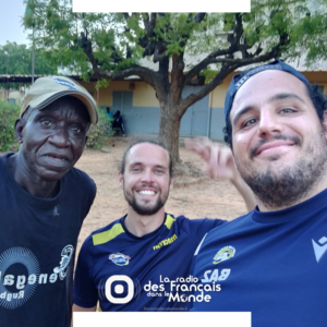 1799 - Basile et Lucas, deux rugbymen de Courbevoie préparent un départ avec 20 jeunes du club pour le Sénégal pour voir les Requins de Dakar - Février 2023