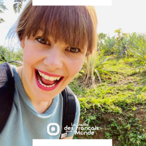 Elodie Hachard présente son podcast Elo AFrica réalisé depuis le Gabon