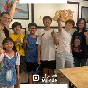 Jaime Peypoch parle de la nouvelle association FLAM lancée au Vietnam, des activités ludiques pour apprendre le Français