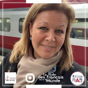 Marion Sandrin présente l'Accueil Français de Bruxelles et parle des 300 000 Français installés en Belgique
