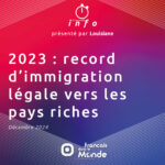 Découvrez les niveaux record de l'immigration légale vers les pays riches en 2023. Un phénomène qui montre la demande croissante de main-d'œuvre dans les pays développés.